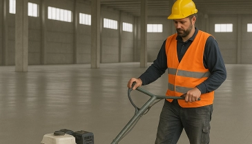 GEF Yapı Yavuz Alüminyum  Beton Zemin Kaplama Projesi