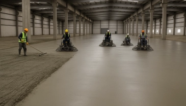 İSTANBUL  Metalciler Sanayi Sitesi  Endüstriyel Zemin Beton Çalışması